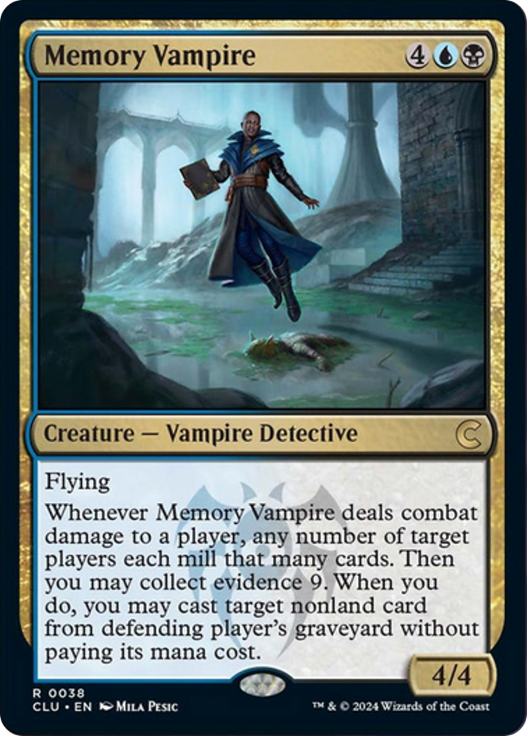 Memory Vampire [Ravnica: Clue Edition] | Good Games Adelaide SA