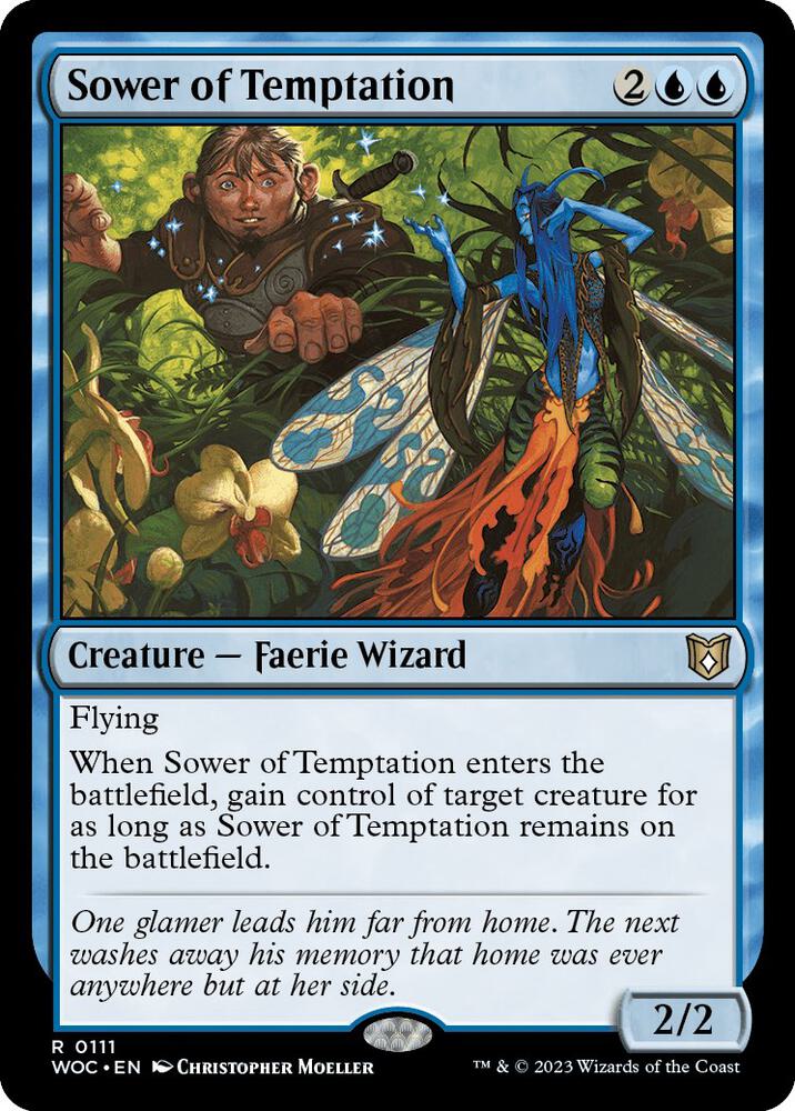 Sower of Temptation 111 (Commander: Wilds of Eldraine)  | Good Games Adelaide SA
