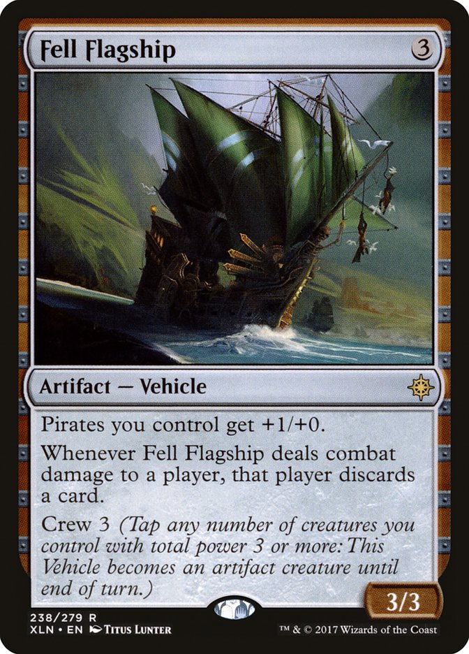 Fell Flagship 238 (Ixalan)  - Foil | Good Games Adelaide SA