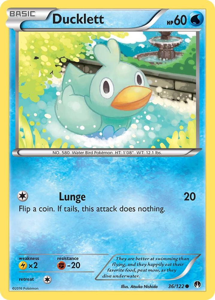 Ducklett 36/122 (XY - BREAKpoint)  | Good Games Adelaide SA