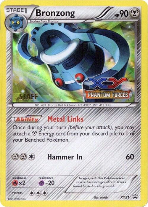 Bronzong Prerelease Staff XY21 (XY Promos)  - Holofoil | Good Games Adelaide SA