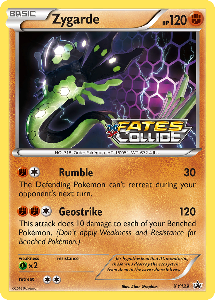 Zygarde (XY129) [XY: Black Star Promos] | Good Games Adelaide SA
