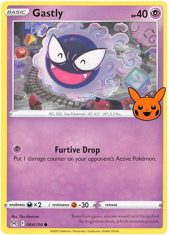 Gastly (064/196) [Trick or Trade 2023] | Good Games Adelaide SA