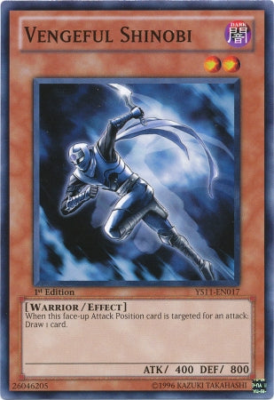 Vengeful Shinobi [YS11-EN017] Common | Good Games Adelaide SA