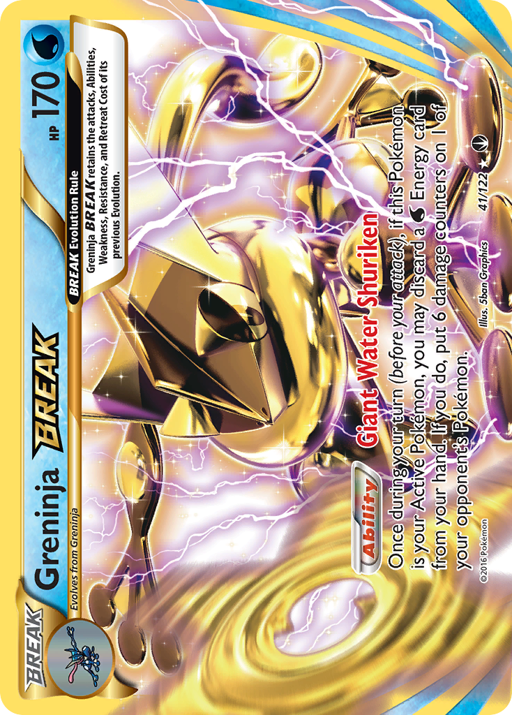 Greninja BREAK (41/122) [XY: BREAKpoint] | Good Games Adelaide SA