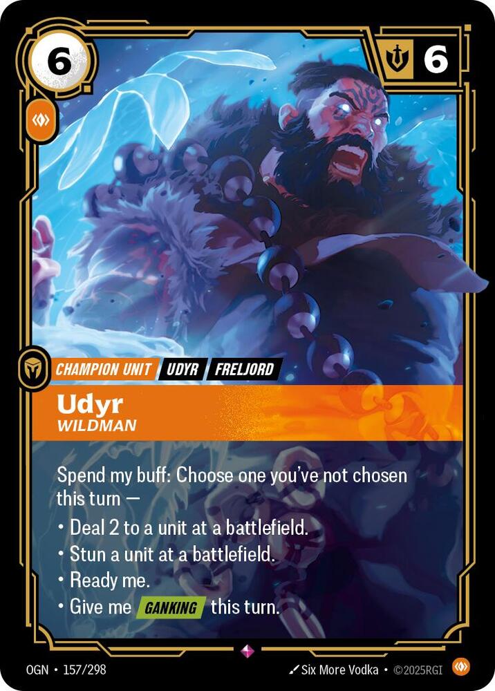 Udyr - Wildman 157/298 (Origins)  - Foil | Good Games Adelaide SA