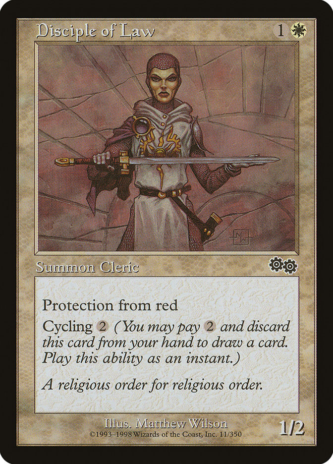 Disciple of Law 11 (Urza's Saga)  | Good Games Adelaide SA