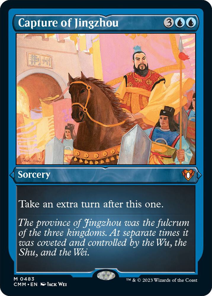 Capture of Jingzhou 483 (Commander Masters)  - Foil | Good Games Adelaide SA