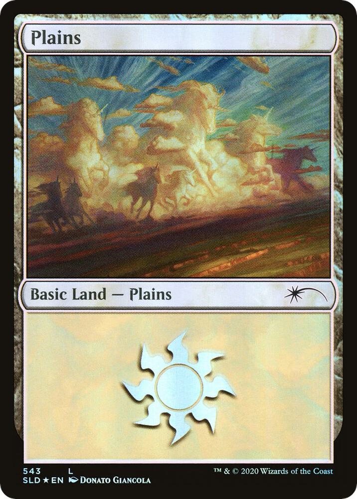 Plains 543 543 (Secret Lair Drop Series)  - Foil | Good Games Adelaide SA