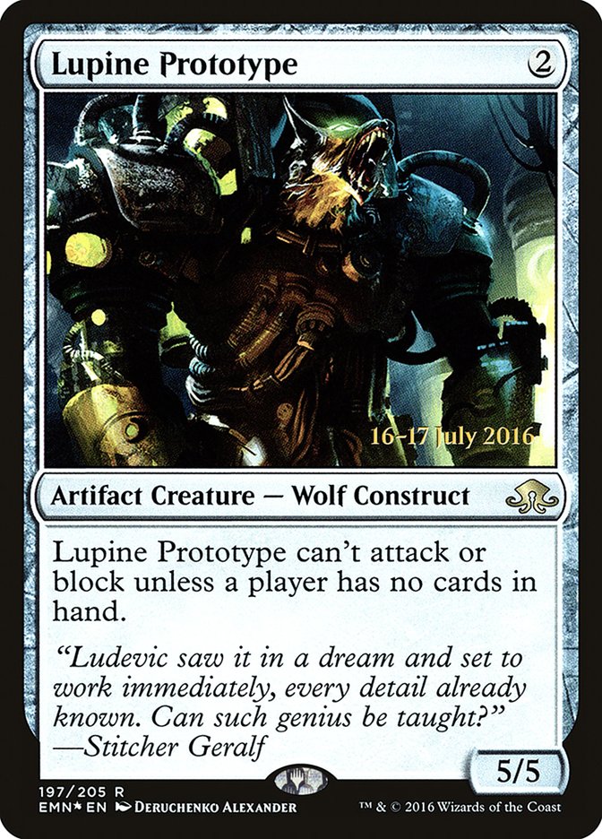 Lupine Prototype [Eldritch Moon Promos] | Good Games Adelaide SA
