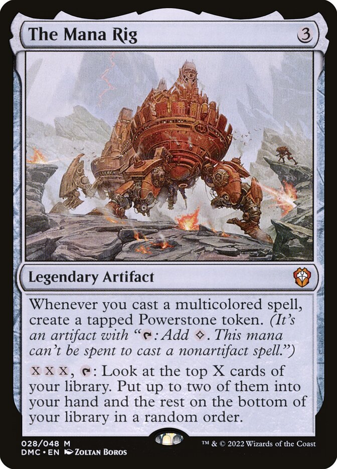 The Mana Rig 28 (Commander: Dominaria United)  - Foil | Good Games Adelaide SA