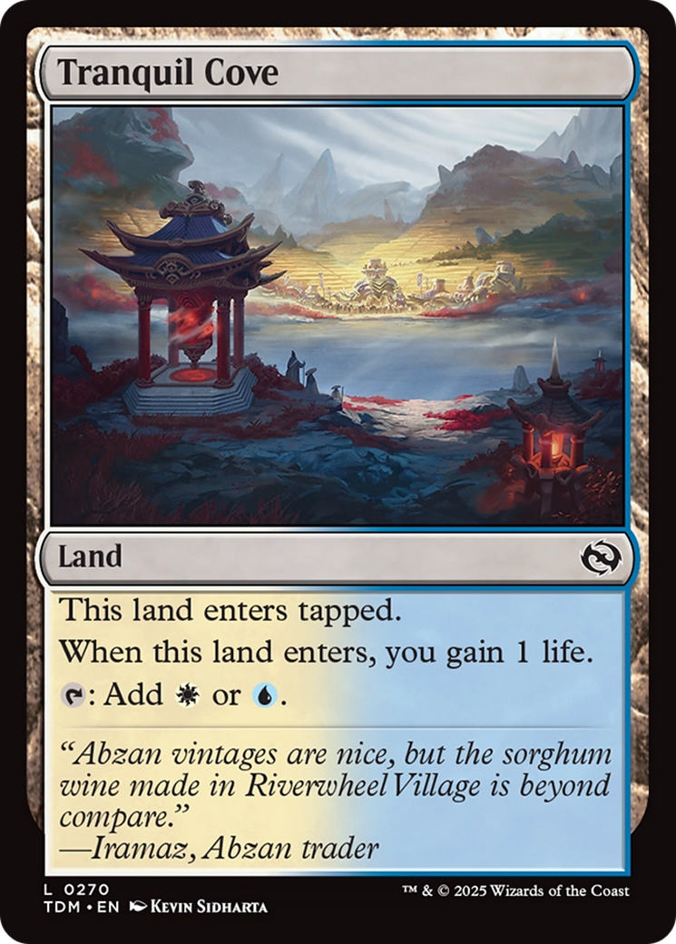 Tranquil Cove [Tarkir: Dragonstorm] | Good Games Adelaide SA