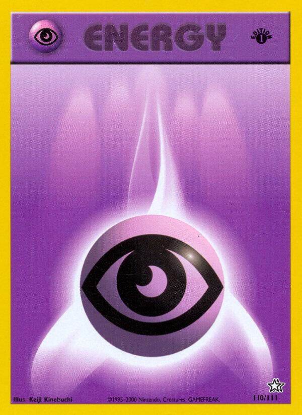 Psychic Energy 110/111 (Neo Genesis)  - 1st Edition | Good Games Adelaide SA