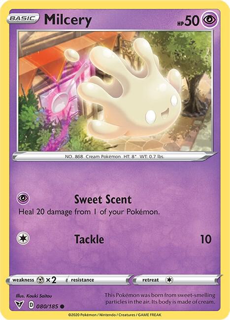 Milcery 080/185 (SWSH04: Vivid Voltage)  | Good Games Adelaide SA