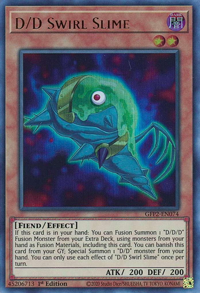 D/D Swirl Slime [GFP2-EN074] Ultra Rare | Good Games Adelaide SA