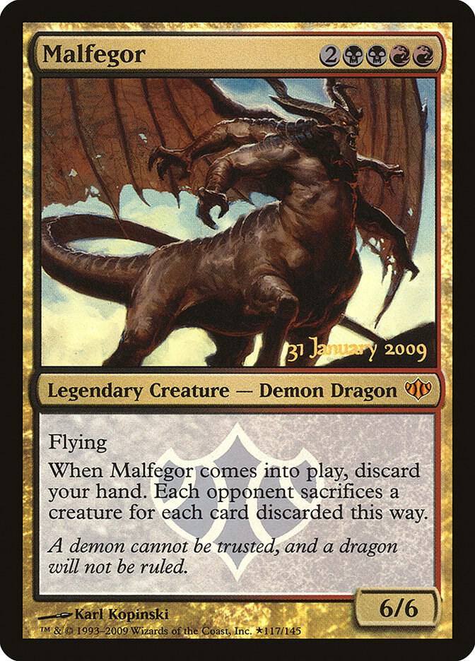 Malfegor 117 (Prerelease Cards)  - Foil | Good Games Adelaide SA