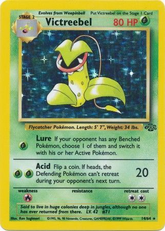 Victreebel (14/64) [Jungle Unlimited] | Good Games Adelaide SA