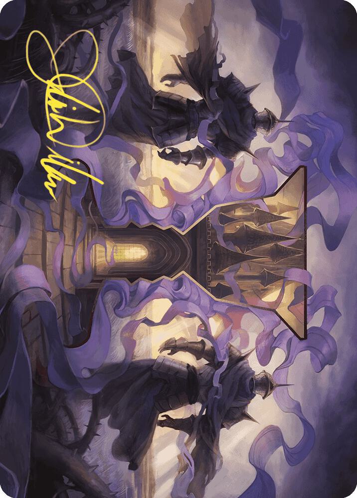 Court of Locthwain Art Card Gold Stamped Signature 53 (Art Series: Wilds of Eldraine)  | Good Games Adelaide SA