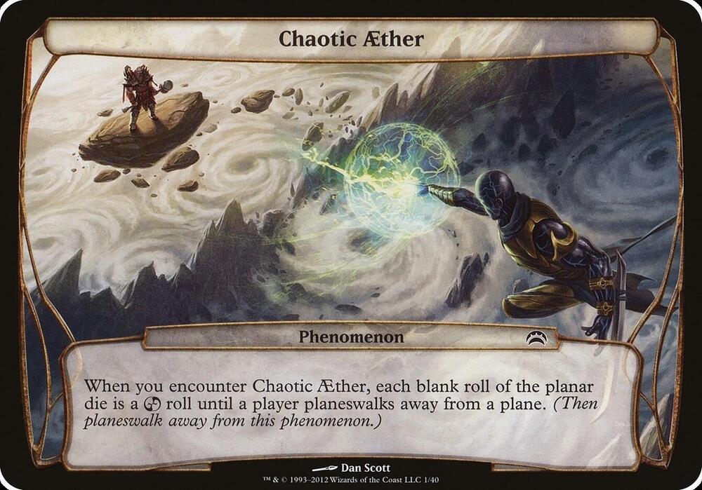 Chaotic Aether Planechase 2012 1 (Oversize Cards)  | Good Games Adelaide SA