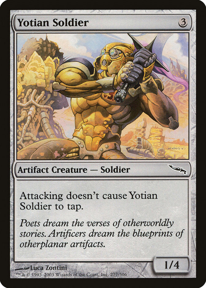 Yotian Soldier [Mirrodin] | Good Games Adelaide SA
