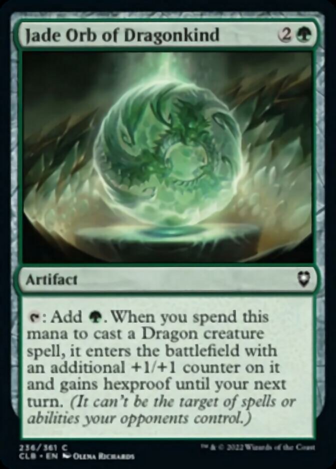 Jade Orb of Dragonkind [Commander Legends: Battle for Baldur's Gate] | Good Games Adelaide SA