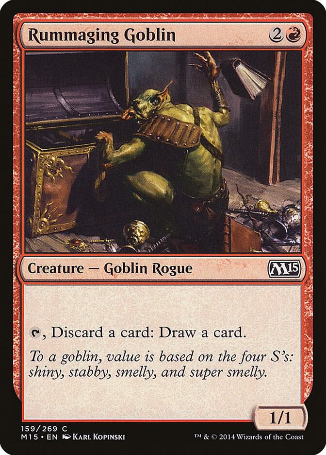 Rummaging Goblin 159 (Magic 2015 (M15))  | Good Games Adelaide SA