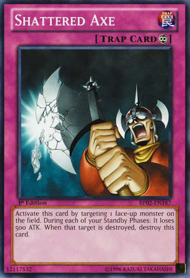 Shattered Axe [BP02-EN187] Mosaic Rare | Good Games Adelaide SA
