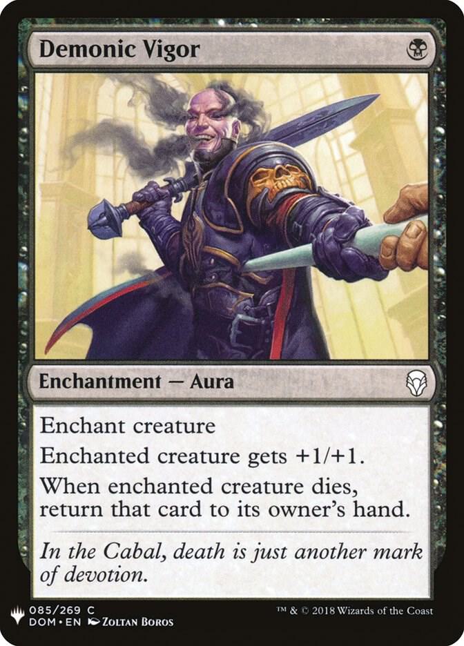 Demonic Vigor 85 (The List Reprints)  | Good Games Adelaide SA