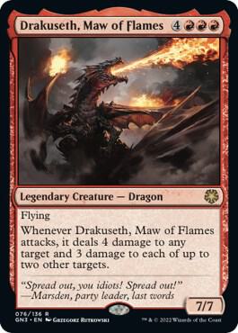 Drakuseth Maw of Flames 76/135 (Magic Game Night: Free-For-All)  | Good Games Adelaide SA
