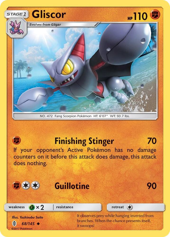 Gliscor 68/145 (SM - Guardians Rising)  | Good Games Adelaide SA