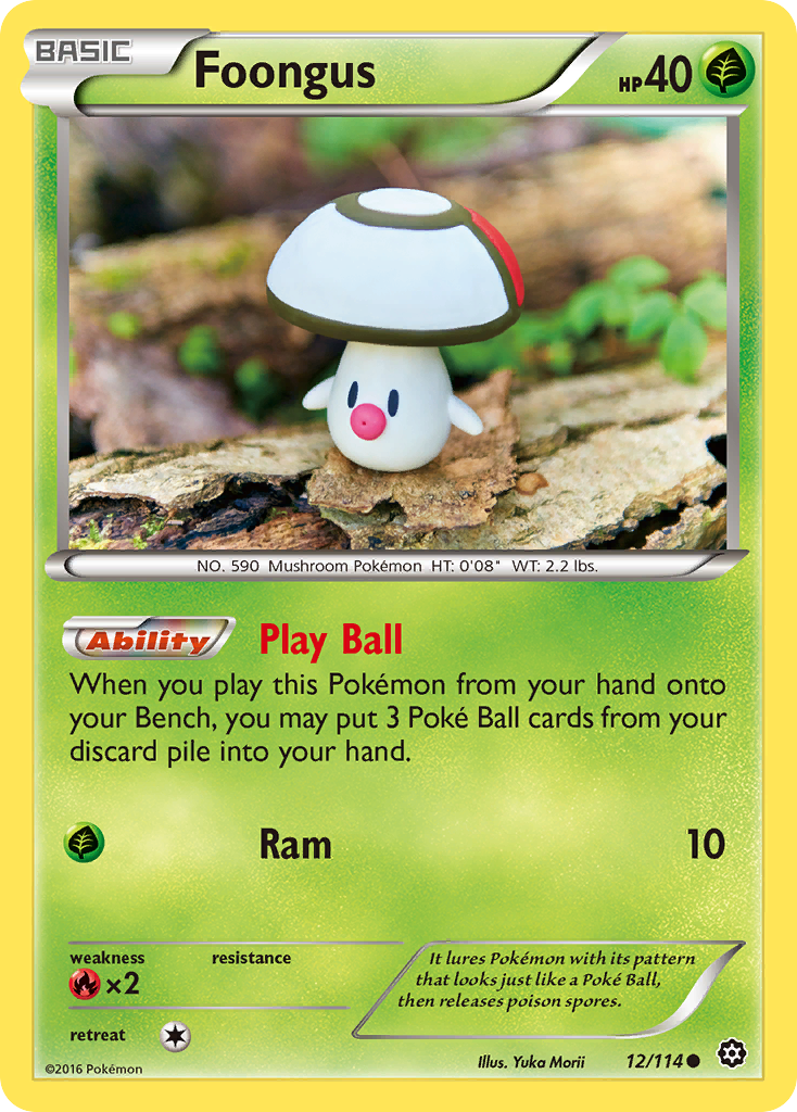 Foongus (12/114) [XY: Steam Siege] | Good Games Adelaide SA