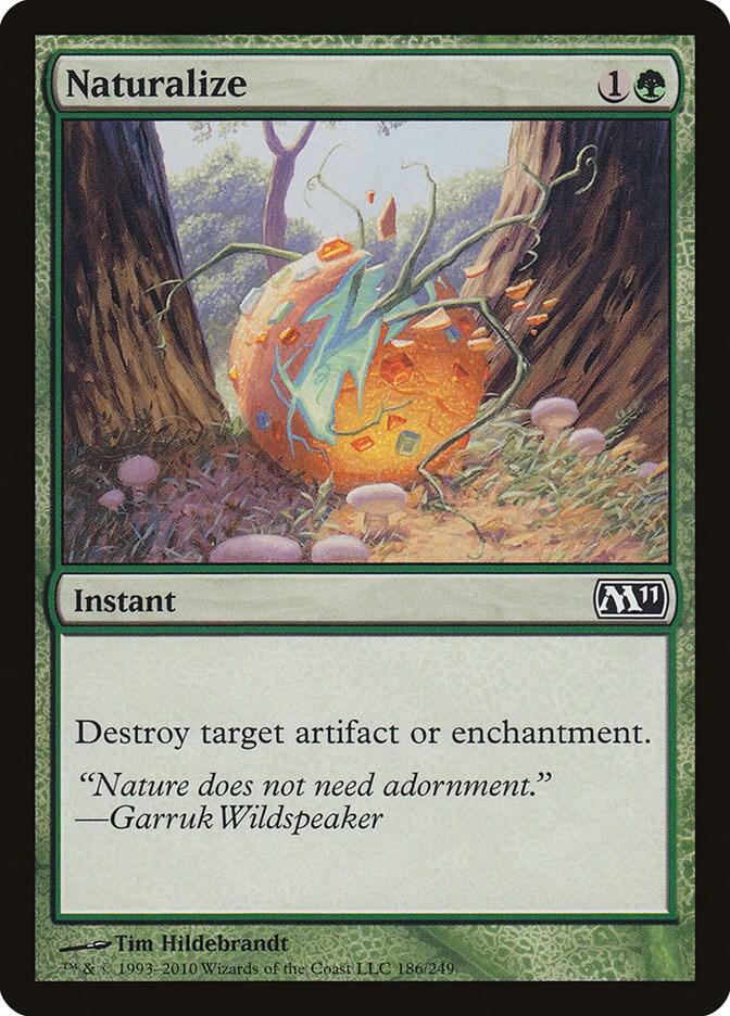 Naturalize 186 (Magic 2011 (M11))  - Foil | Good Games Adelaide SA