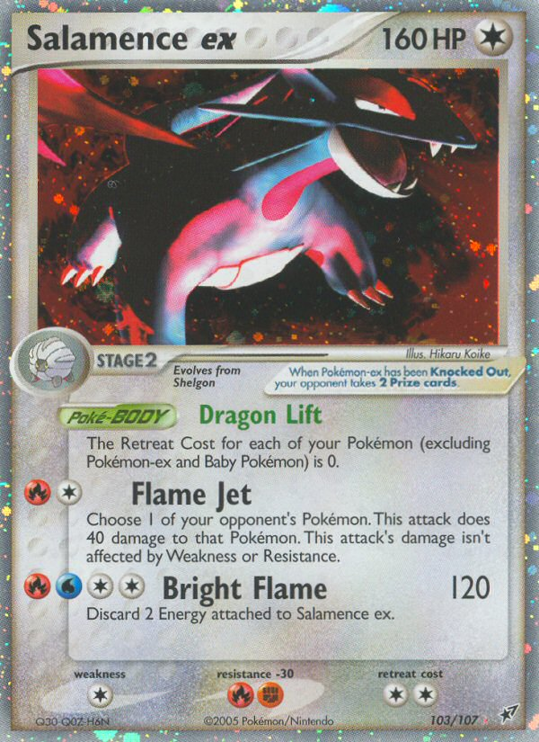 Salamence ex (103/107) [EX: Deoxys] | Good Games Adelaide SA