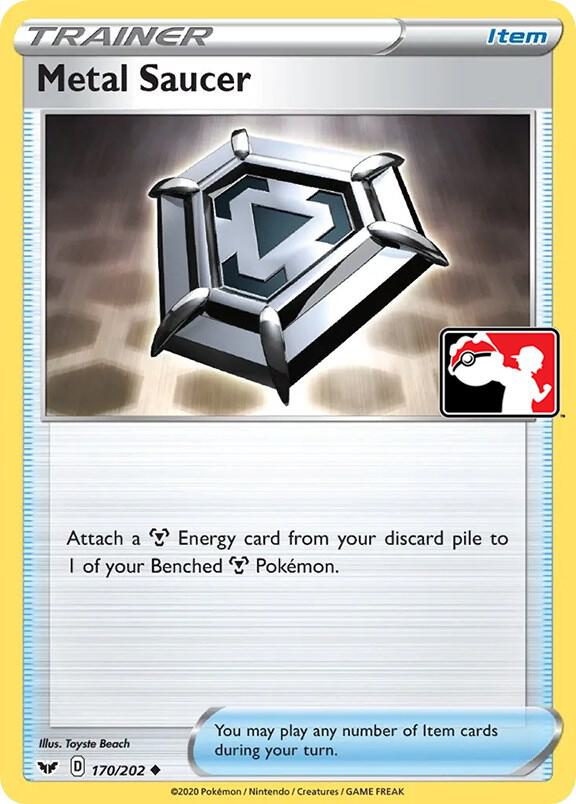 Metal Saucer Series 1 170/202 (Prize Pack Series Cards)  | Good Games Adelaide SA