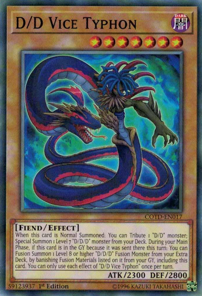 D/D Vice Typhon [COTD-EN017] Common | Good Games Adelaide SA