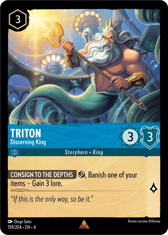 Triton Discerning King 159/204 (Ursula's Return)  | Good Games Adelaide SA