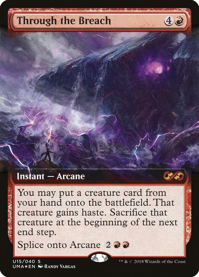 Through the Breach U15 (Ultimate Masters: Box Toppers)  - Foil | Good Games Adelaide SA
