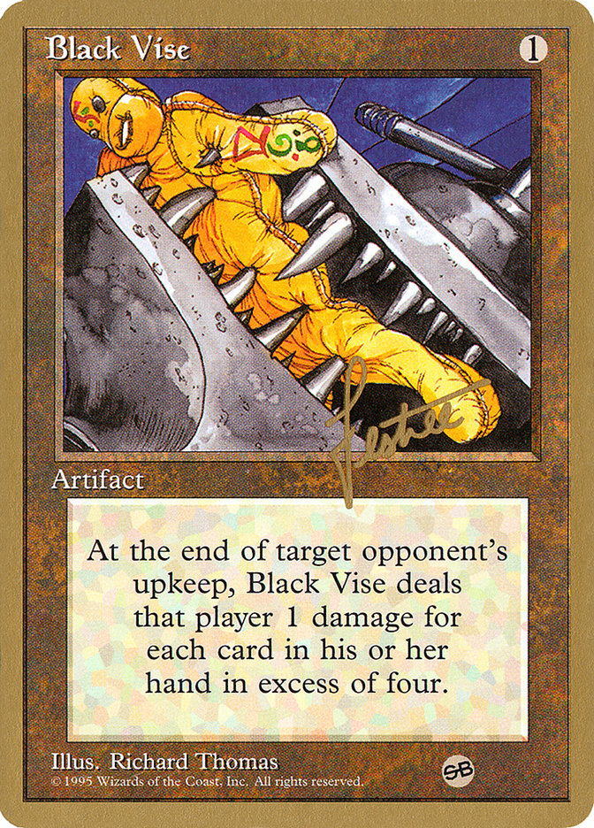 Black Vise (Bertrand Lestree) (SB) [Pro Tour Collector Set] | Good Games Adelaide SA