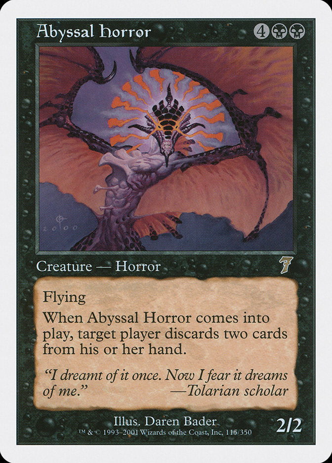 Abyssal Horror 115 (7th Edition)  | Good Games Adelaide SA