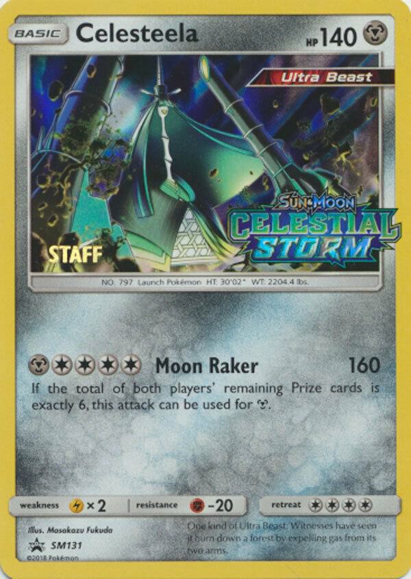 Celesteela Prerelease Staff SM131 (SM Promos)  - Holofoil | Good Games Adelaide SA