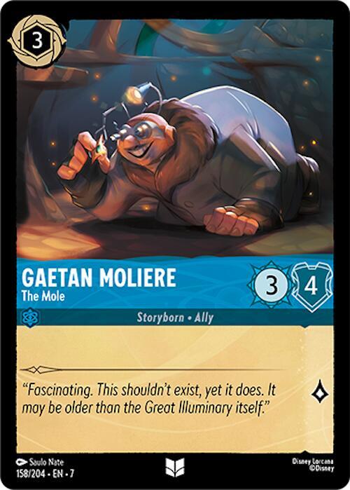 Gaetan Moliere The Mole 158/204 (Archazia's Island)  - Cold Foil | Good Games Adelaide SA