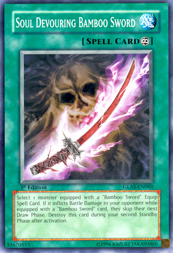 Soul Devouring Bamboo Sword [GLAS-EN060] Common | Good Games Adelaide SA