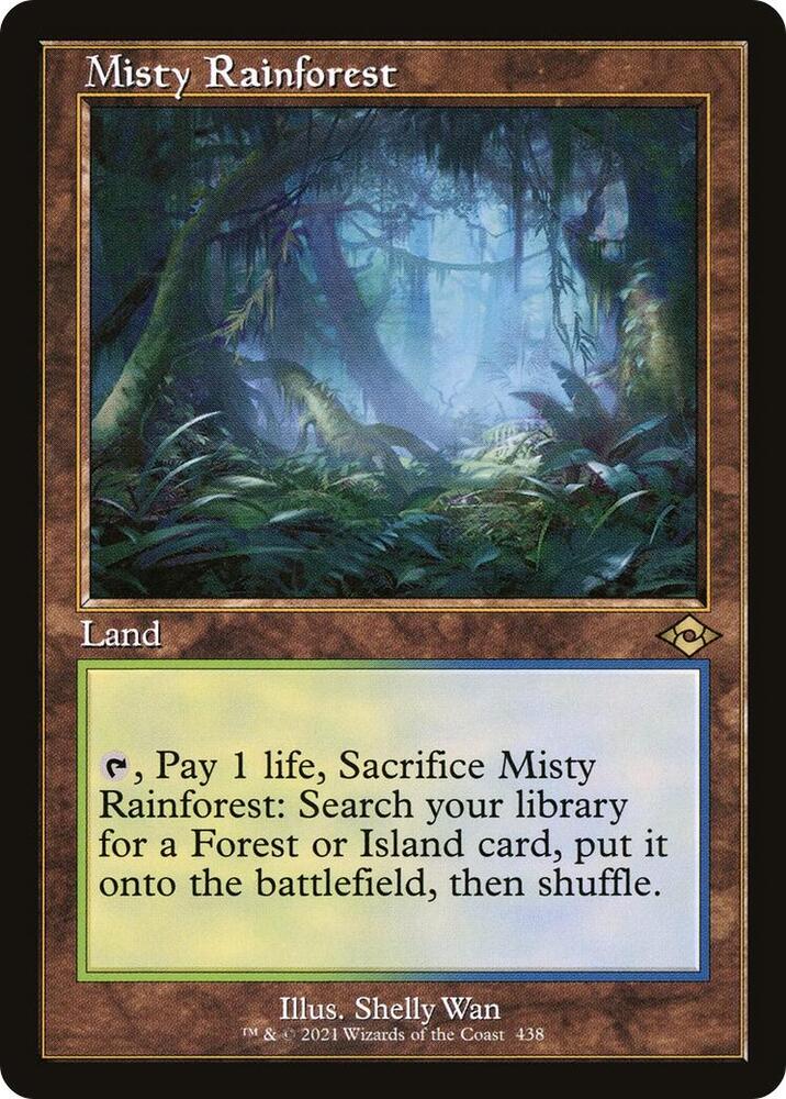 Misty Rainforest Retro Frame 438 (Modern Horizons 2)  | Good Games Adelaide SA