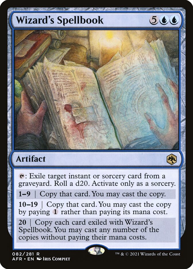 Wizard's Spellbook 82 (Adventures in the Forgotten Realms)  - Foil | Good Games Adelaide SA