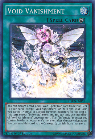 Void Vanishment [CROS-EN061] Super Rare | Good Games Adelaide SA