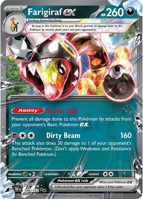 Farigiraf ex 108/162 (SV05: Temporal Forces)  - Holofoil | Good Games Adelaide SA