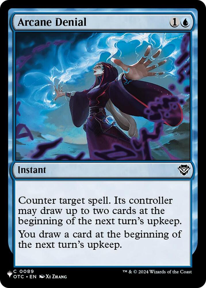 Arcane Denial OTC 89 (The List Reprints)  | Good Games Adelaide SA