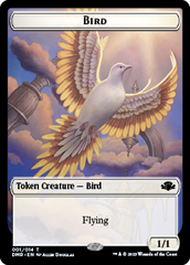 Insect // Bird Double-Sided Token [Dominaria Remastered Tokens] | Good Games Adelaide SA