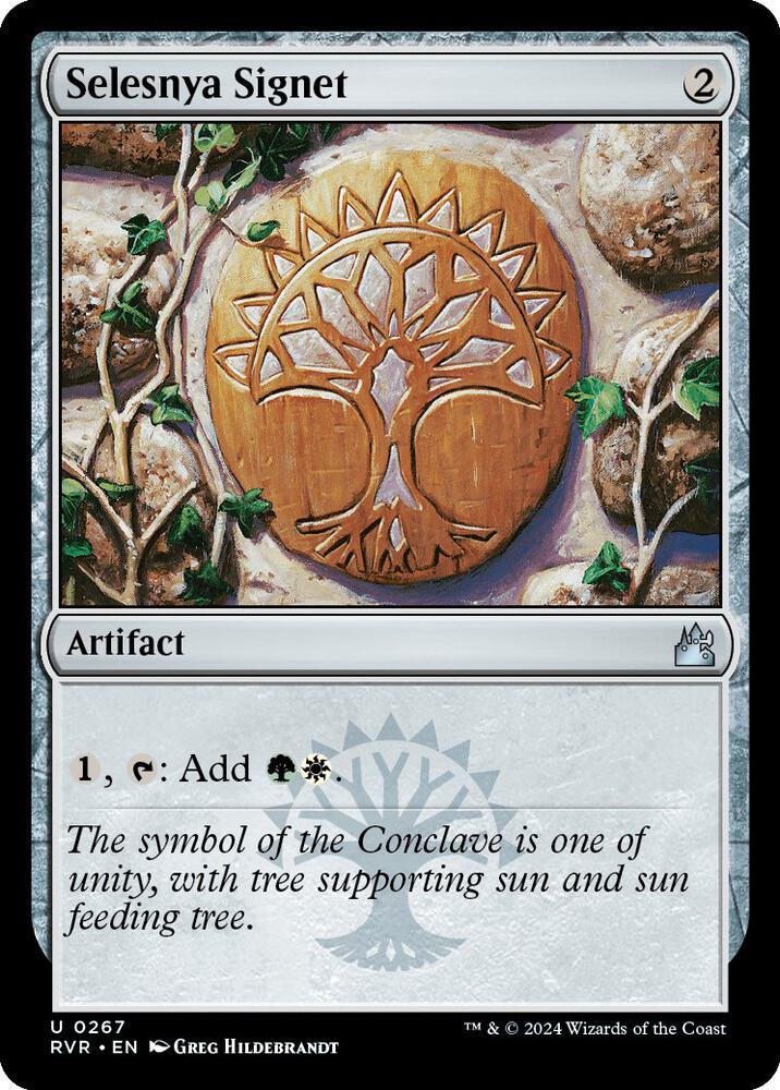 Selesnya Signet 267 (Ravnica Remastered)  | Good Games Adelaide SA