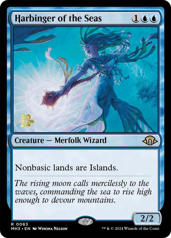 Harbinger of the Seas 63 (Prerelease Cards)  - Foil | Good Games Adelaide SA